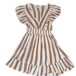 Saylor  striped mini dress